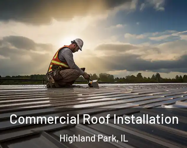 Commercial Roof Installation Highland Park, IL