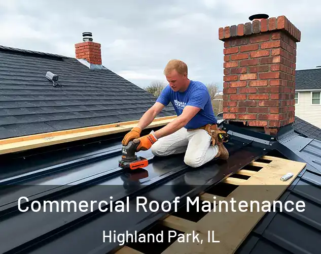  Commercial Roof Maintenance Highland Park, IL