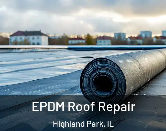  EPDM Roof Repair Highland Park, IL