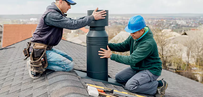 Chimney Flashing Replacement for Storm Damage in Highland Park