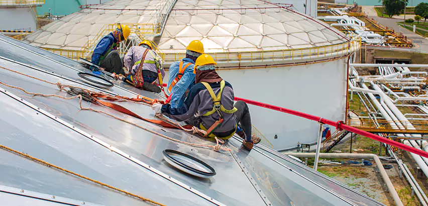 Emergency Commercial Roof Repair in Highland Park