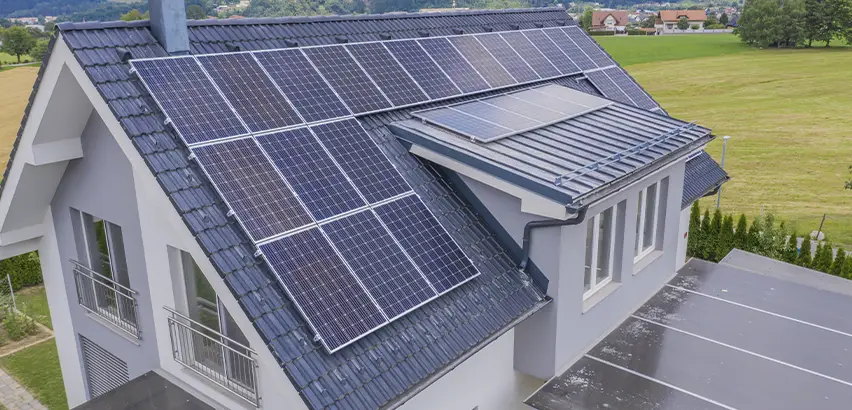 Residential Solar Roof Installation in Highland Park