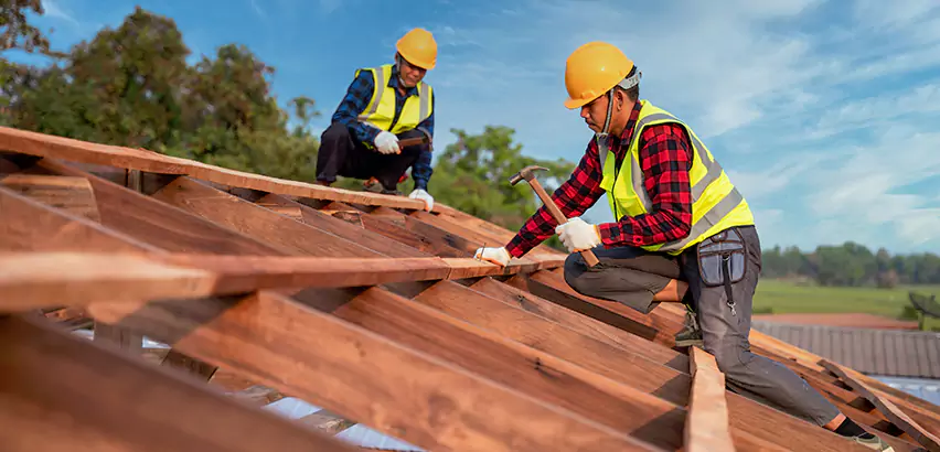 Sagging Eaves Repair in Highland Park