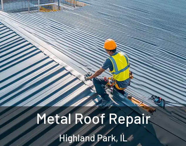  Metal Roof Repair Highland Park, IL