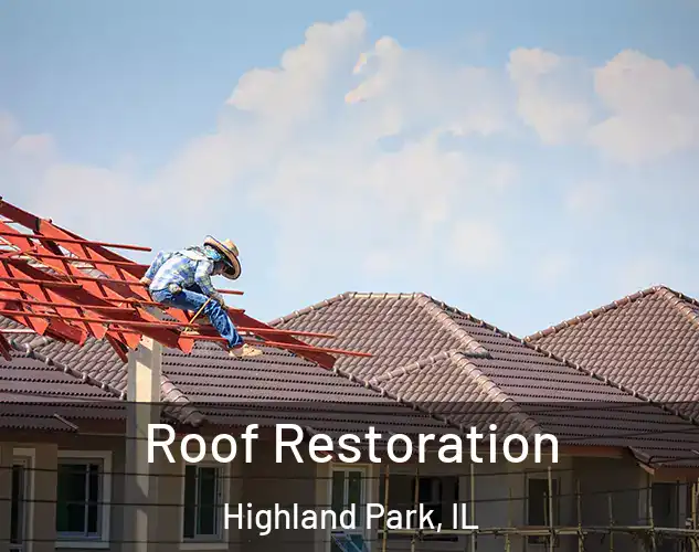  Roof Restoration Highland Park, IL