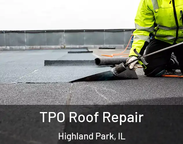  TPO Roof Repair Highland Park, IL